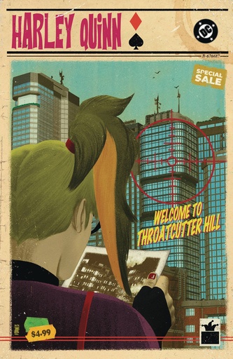 [AUG243378] Harley Quinn #44 (Cover C Jorge Fornes Card Stock Variant)