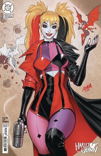[AUG243377] Harley Quinn #44 (Cover B David Nakayama Card Stock Variant)