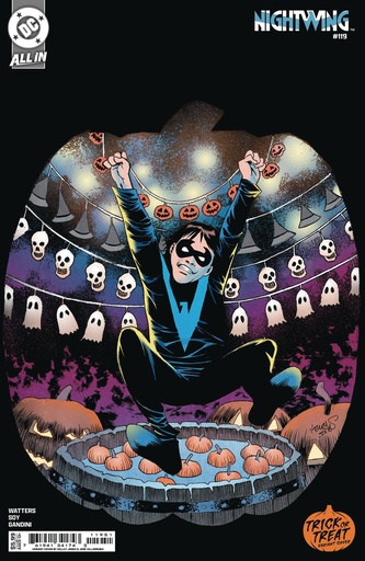 [AUG243373] Nightwing #119 (Cover D Kelley Jones Trick Or Treat Card Stock Variant)