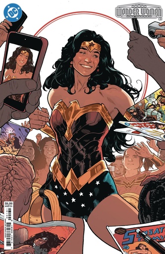 [AUG243342] Wonder Woman: Uncovered #1 (Cover C Jeff Spokes Variant)