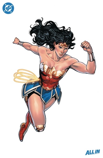 [AUG243338] Wonder Woman #14 (Cover E Daniel Sampere All In Foil Variant)
