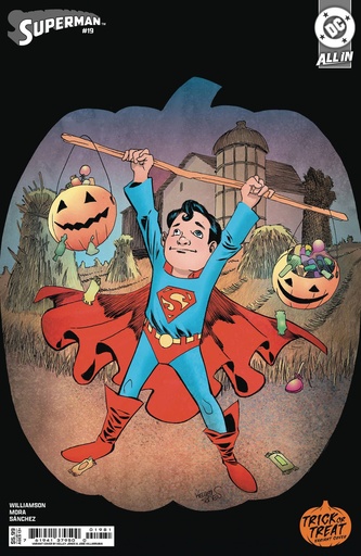 [AUG243331] Superman #19 (Cover E Kelley Jones Trick Or Treat Card Stock Variant)