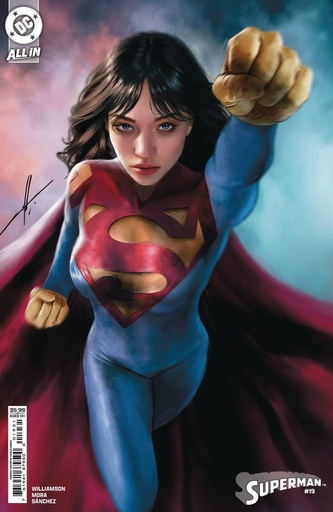 [AUG243329] Superman #19 (Cover C Carla Cohen Card Stock Variant)