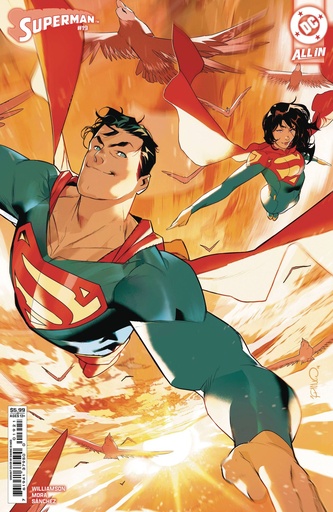 [AUG243328] Superman #19 (Cover B Simone Di Meo Card Stock Variant)