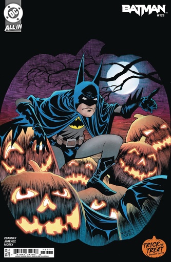 [AUG243317] Batman #153 (Cover D Kelley Jones Trick Or Treat Card Stock Variant)