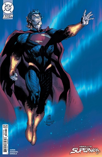 [AUG243300] Absolute Superman #1 (Cover C Jim Lee Card Stock Variant)