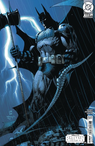 [AUG243292] Absolute Batman #1 (Cover C Jim Lee Card Stock Variant)