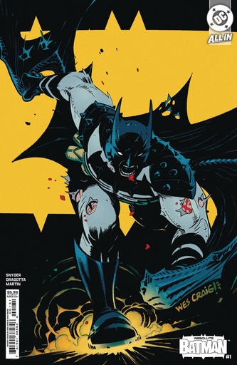 [AUG243291] Absolute Batman #1 (Cover B Wes Craig Card Stock Variant)