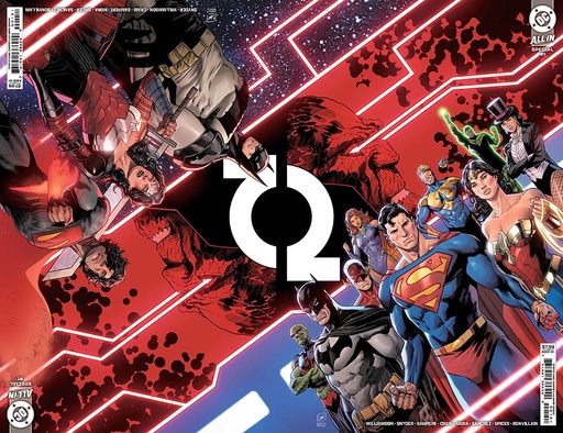 [AUG243288] DC All In Special #1 (Cover D Daniel Sampere Wraparound Foil Variant)