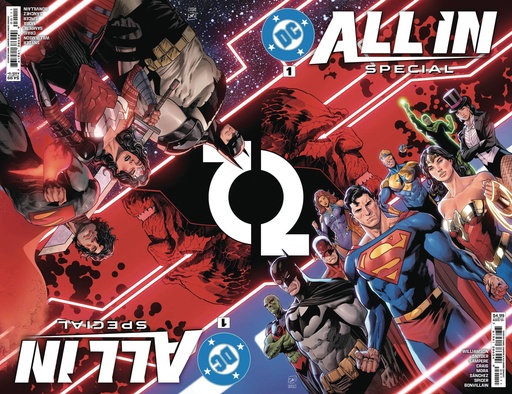 [AUG243285] DC All In Special #1 (Cover A Daniel Sampere Wraparound Cover)