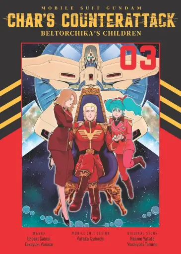 [AUG242436] Mobile Suit Gundam: Char's Counterattack, Vol. 3