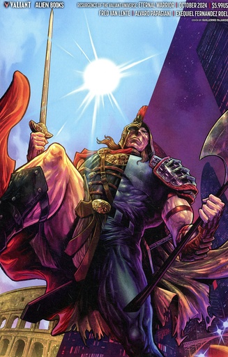[AUG241350] Eternal Warrior #1 (Cover D Guillermo Fajardo Virgin Variant)