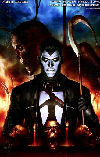 [AUG241344] Shadowman: Soul Eaters #1 of 4 (Cover D Agustin Alessio Virgin Variant)