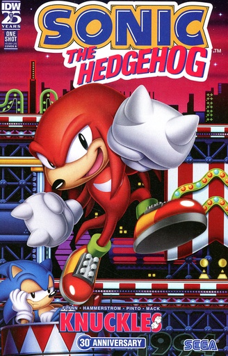 [AUG241248] Sonic the Hedgehog: Knuckles' 30th Anniversary Special #1 (Cover B Mark Hughes)