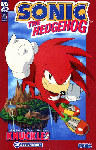 [AUG241247] Sonic the Hedgehog: Knuckles' 30th Anniversary Special #1 (Cover A Aaron Hammerstrom)