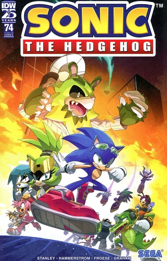 [AUG241244] Sonic the Hedgehog #74 (Cover A Miles Arq)