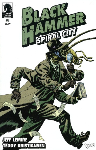 [AUG241153] Black Hammer: Spiral City #1 (Cover D Duncan Fegredo)