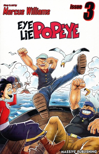 [AUG241072] Eye Lie Popeye #3 (Cover C Manga Homage)