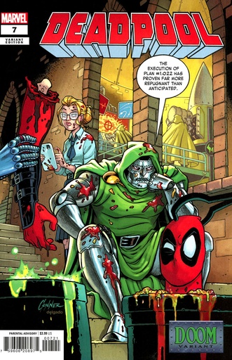 [AUG240882] Deadpool #7 (Amanda Conner Doom Variant)