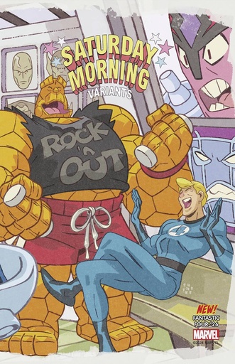 [AUG240865] Fantastic Four #26 (Sean Galloway Saturday Morning Connecting Variant)