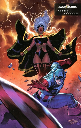 [AUG240860] Captain America #14 (Martin Coccolo Stormbreakers Variant)