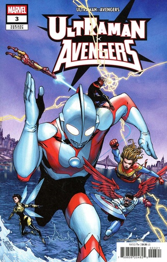 [AUG240856] Ultraman X the Avengers #3 of 4 (Giuseppe Camuncoli Variant)