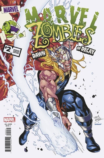 [AUG240767] Marvel Zombies: Dawn of Decay #2 of 4 (Carlos Gomez Homage Variant)