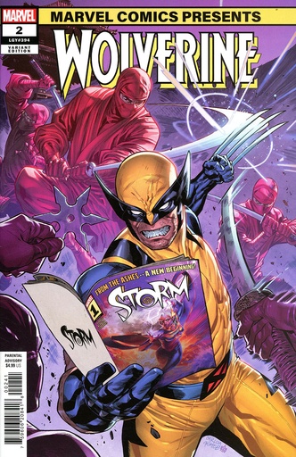[AUG240700] Wolverine #2 (Carlos Gomez Marvel Comics Presents Variant)