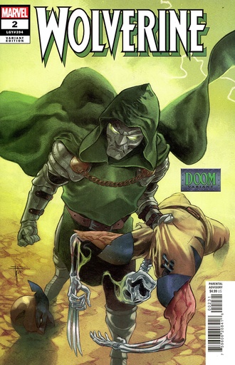 [AUG240698] Wolverine #2 (Francesco Mobili Doom Variant)