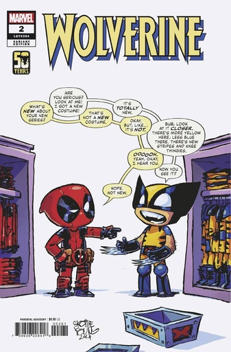 [AUG240696] Wolverine #2 (Skottie Young Variant)