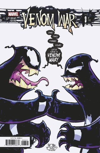 [AUG240658] Venom War #3 (Skottie Young Variant)