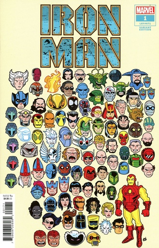 [AUG240648] Iron Man #1 (Dave Bardin Deadly Foes Variant)