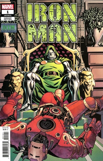 [AUG240647] Iron Man #1 (Mike McKone Doom Variant)