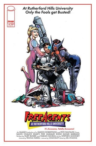 [AUG240532] Free Agents #4 (Cover C Darick Robertson)