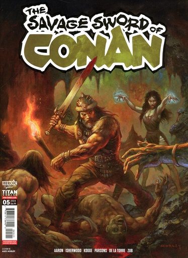 [AUG240377] Savage Sword of Conan #5 (Cover B Alex Horley)