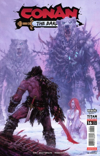 [AUG240373] Conan the Barbarian #16 (Cover B Mr Werewolf)