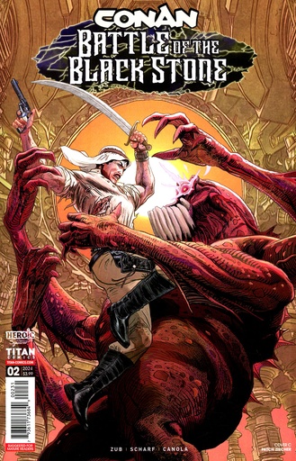 [AUG240370] Conan the Barbarian: Battle of the Black Stone #2 (Cover C Patch Zircher)