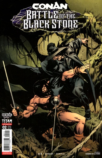 [AUG240368] Conan the Barbarian: Battle of the Black Stone #2 (Cover A Roberto De La Torre)