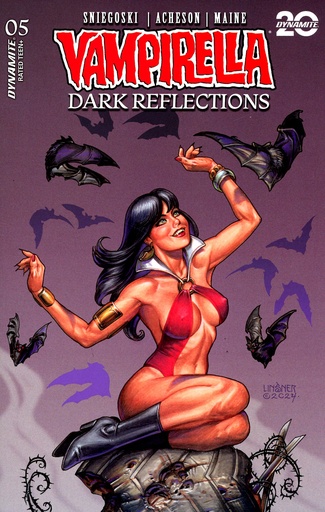 [AUG240341] Vampirella: Dark Reflections #5 (Cover B Joseph Michael Linsner)