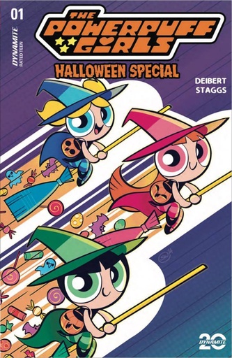 [AUG240218] The Powerpuff Girls Halloween Special #1 (Cover C Silvia De Ventura)