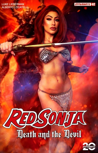 [AUG240172] Red Sonja: Death and the Devil #2 (Cover D Rachel Hollon Cosplay Photo Variant)