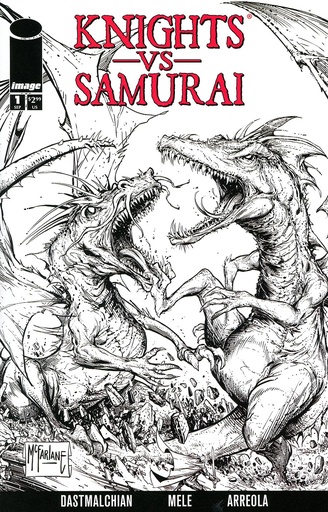 [JUL248392] Knights vs. Samurai #1 (Cover C Todd McFarlane)