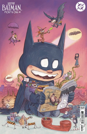 [SEP243537] Little Batman: Month One #1 (Cover B Patrick Ballesteros Card Stock Variant)