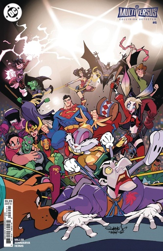 [SEP243500] Multiversus: Collision Detected #6 of 6 (Cover B Jon Sommariva Card Stock Variant)