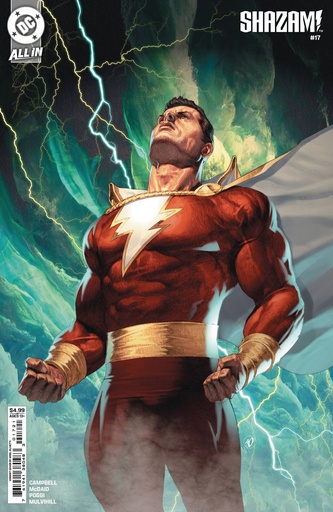 [SEP243491] Shazam #17 (Cover B Ariel Olivetti Card Stock Variant)
