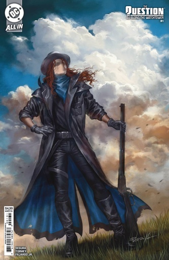 [SEP243488] The Question: All Along the Watchtower #1 of 6 (Cover C Lucio Parrillo Card Stock Variant)