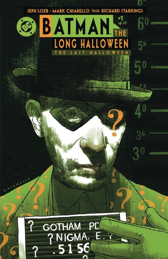 [SEP243465] Batman: The Long Halloween - The Last Halloween #3 of 10 (Cover B Mark Chiarello)