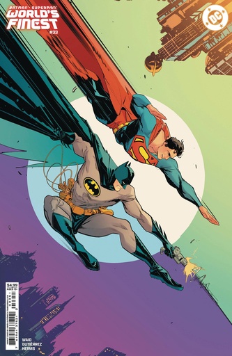 [SEP243457] Batman/Superman: Worlds Finest #33 (Cover C Adrian Gutierrez Card Stock Variant)