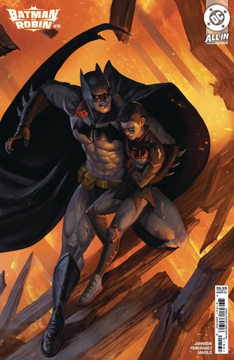 [SEP243447] Batman and Robin #15 (Cover C Aaron Bartling Card Stock Variant)