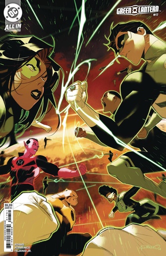 [SEP243437] Green Lantern #17 (Cover C Simone Di Meo Card Stock Variant)